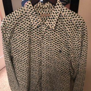 Silk Burberry Shirt XXL